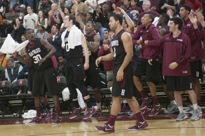 Cover image for Thirty Games in, Harvard is Still Marching
