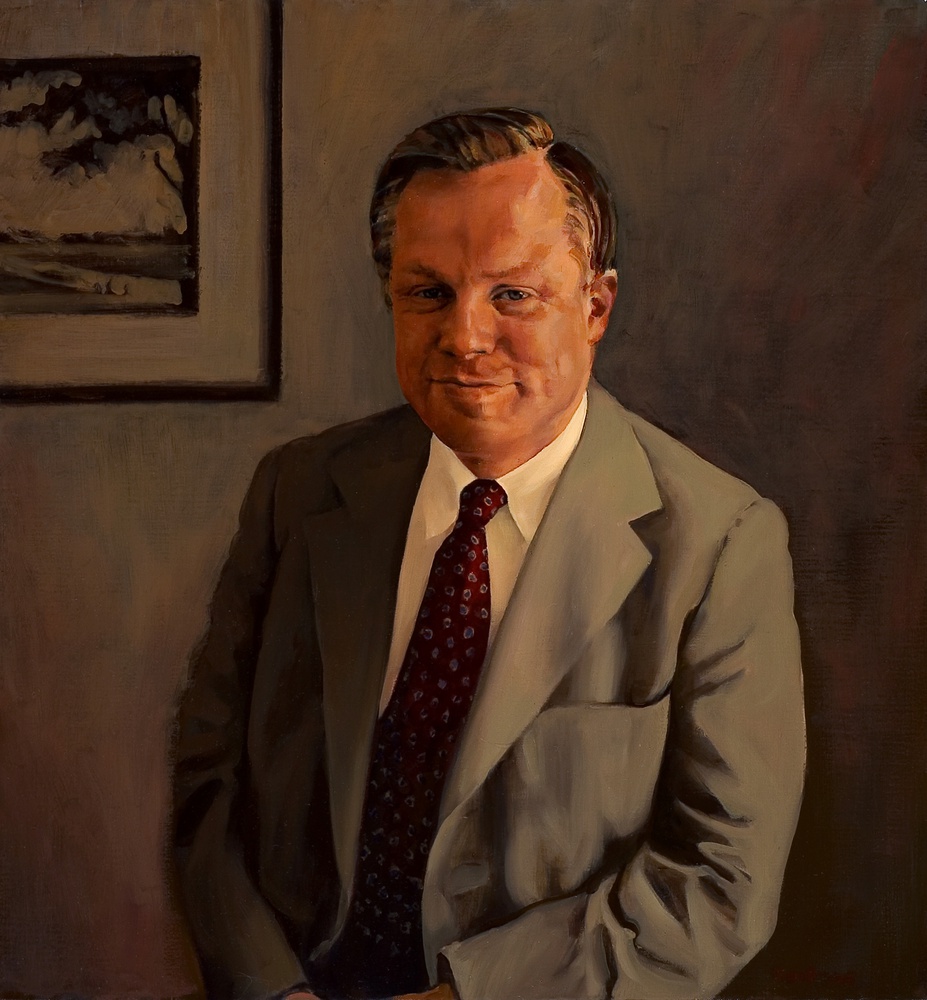 L. Fred Jewett was the director of freshman scholarships (1967-1972) and dean (1972-1984) of the Office of Admissions and Financial Aid. His portrait hangs in the Cronkhite Building.