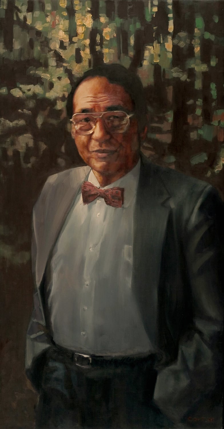 Kiyo Morimoto worked at the Bureau of Study Counsel for twenty-seven years beginning in 1958. He was dedicated to aiding students in their adjustment to life at the College and also served on the Faculty of Arts and Sciences. His portrait hangs in Dunster House.