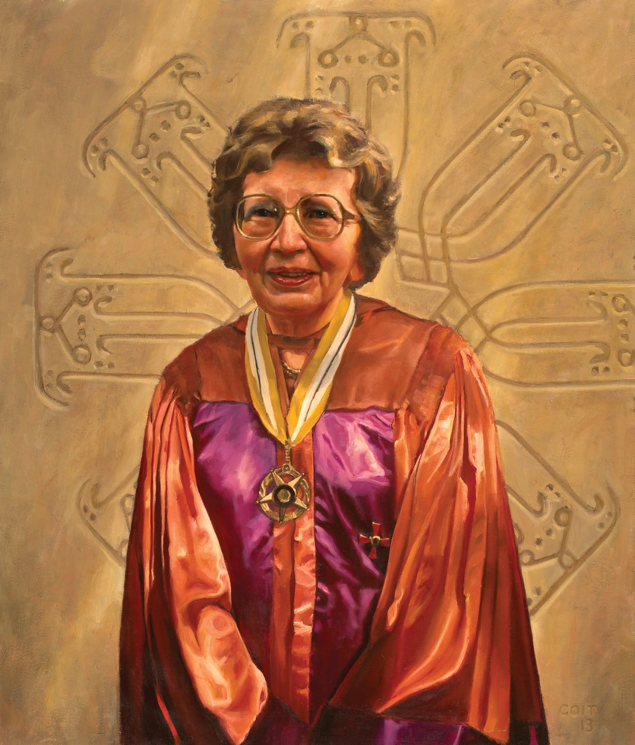 As a Professor of Indo-Muslim Culture at Harvard, Annemarie Schimmel was one of the earliest tenured female professors in the Faculty of Arts and Sciences. Her portrait hangs in Eliot House.
