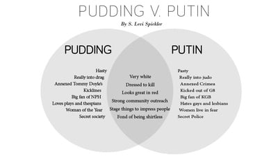 Cover image for Venn Diagram: Pudding v. Putin