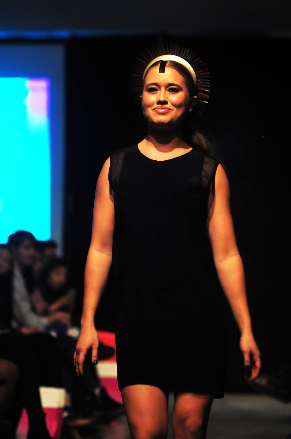 Harvard undergraduates strut down the catwalk of the annual Identities fashion show on Saturday evening in the Northwest Labs. Identities is a student-produced show founded in 2006 to showcase international designers from Paris to Japan. 

