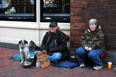 Cover image for Harvard Square Store Owners, Homeless Population Follow Unspoken Agreement