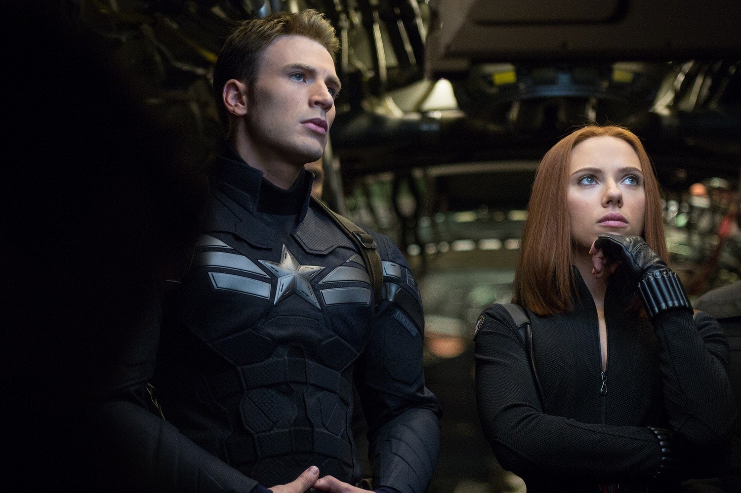 Chris Evans stars in "Captain America: The Winter Soldier."