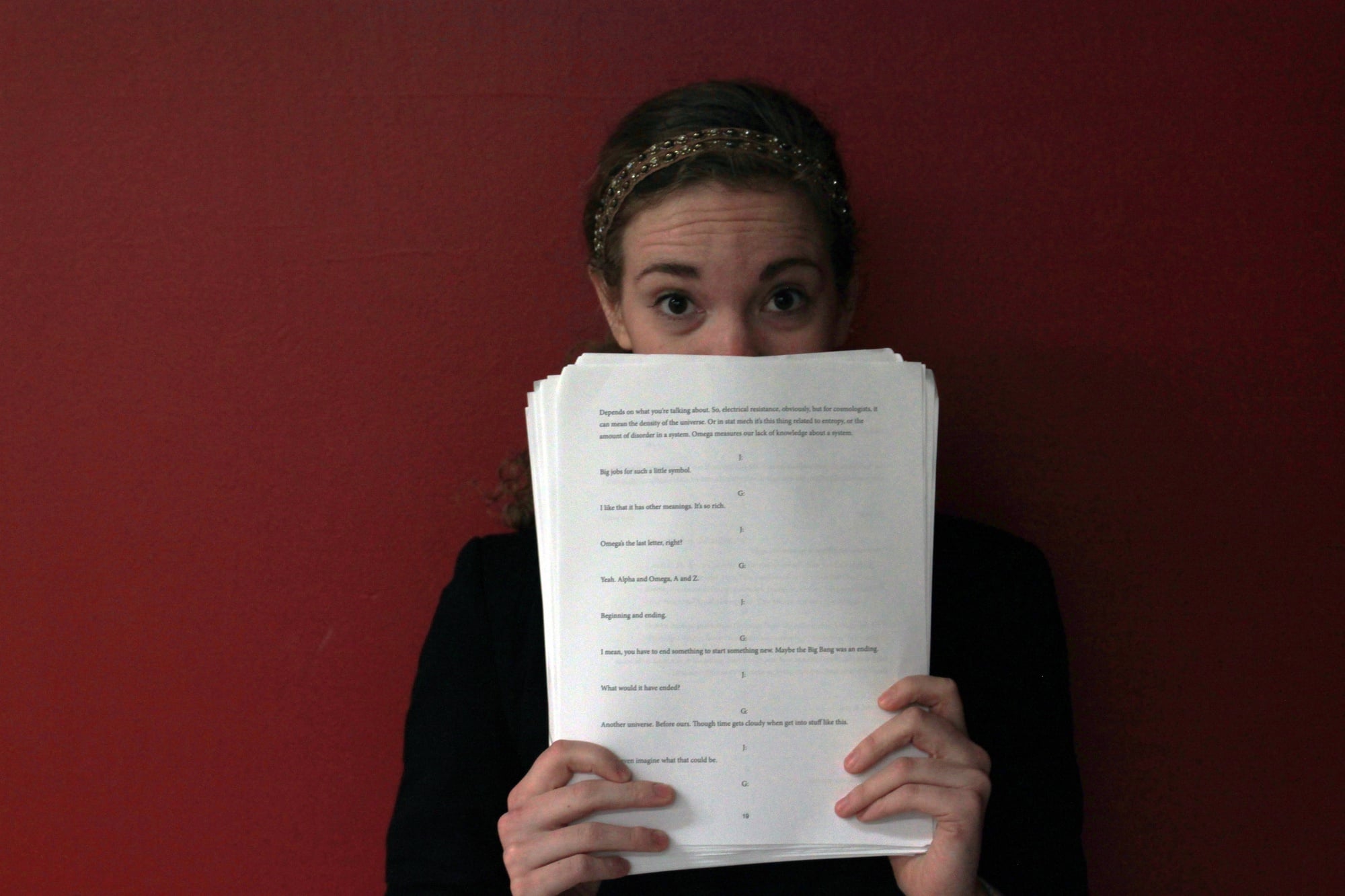 Mariel N. Pettee '14 is composing a dance piece examining the Higgs boson particle.
