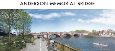 Cover image for Anderson Memorial Bridge