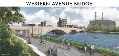 Cover image for Western Avenue Bridge