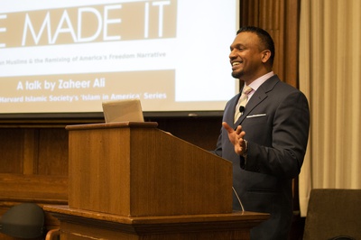 Cover image for Scholar Speaks on Influence of African American Muslims