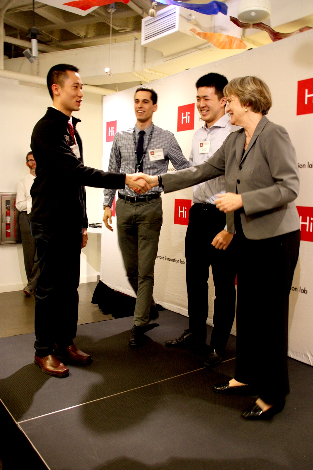VACU Scan, a smartphone-based prognosis test for diabetic foot ulcers, wins the 2014 President’s Challenge at the i-lab on Thursday.