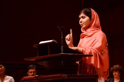 Cover image for Year in Photos - FM - Malala Yousafzai