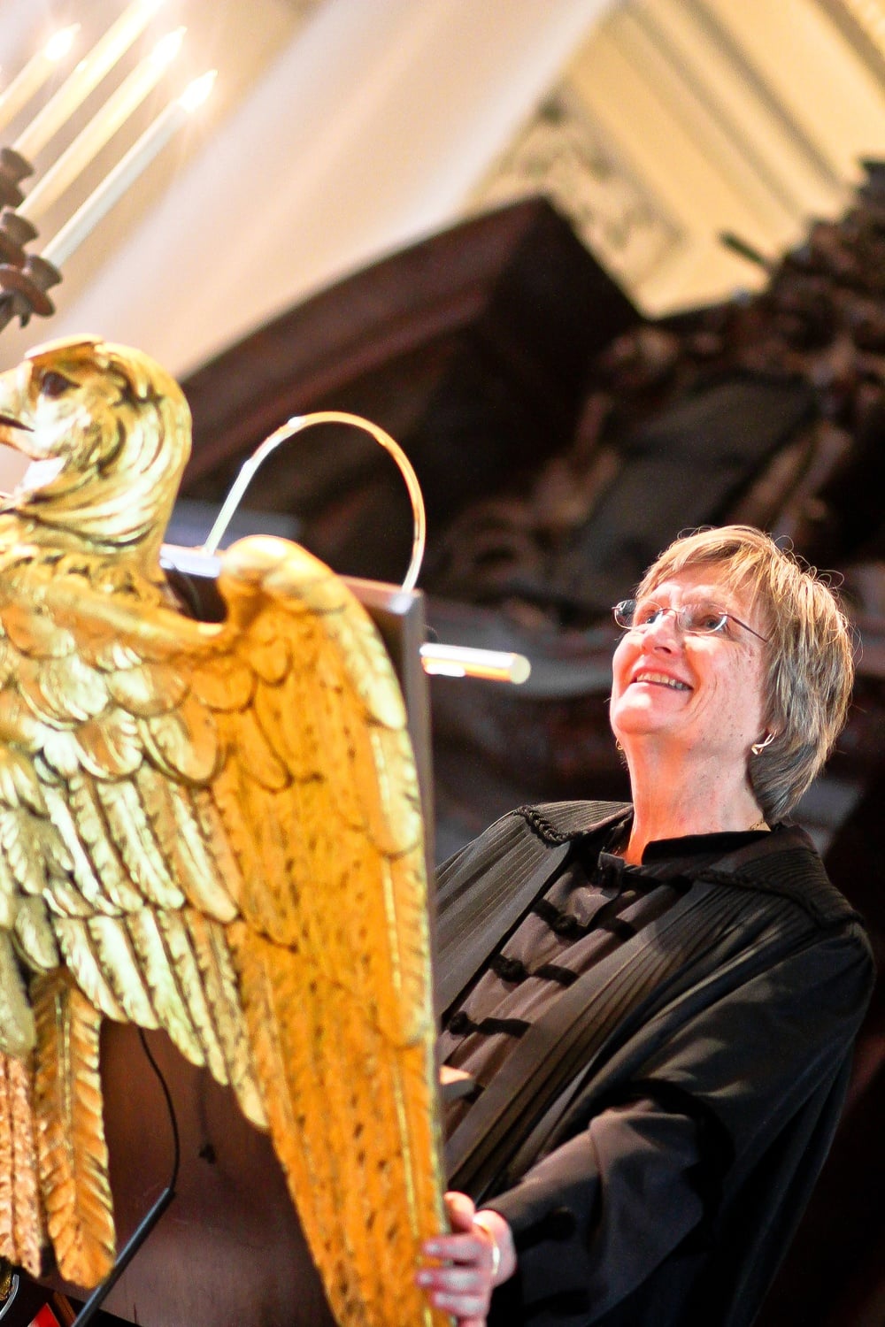 University President Drew Gilpin Faust delivered an address. which included a Breaking Bad analogy, on Tuesday's Baccalaureate Service in Memorial Church.