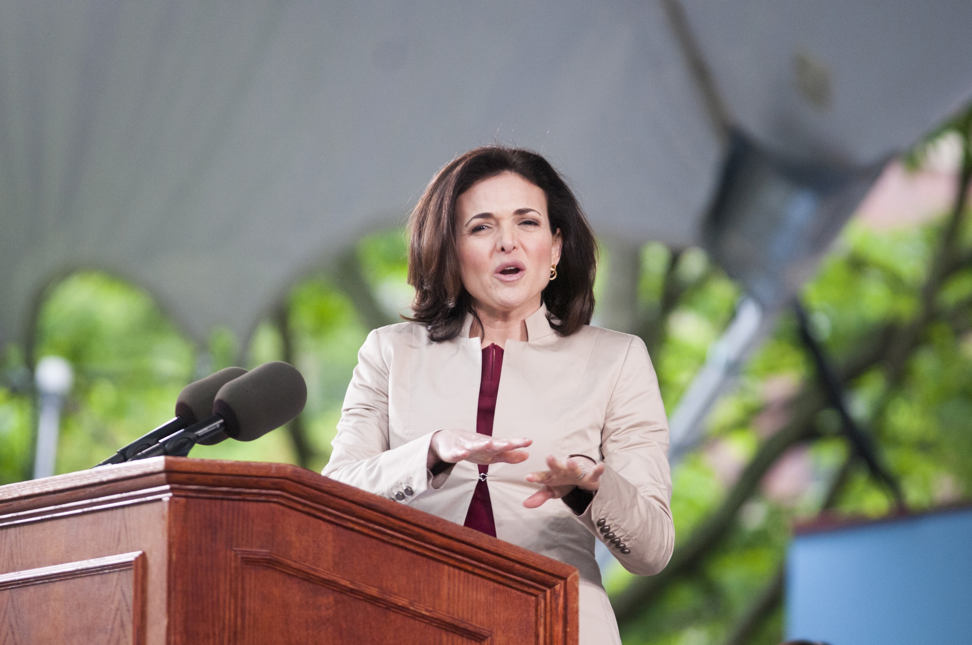 Sheryl K. Sandberg ’91, the chief operating officer of Facebook, discusses her time at Harvard as an undergraduate and gender inequality in the workplace as the 2014 College Class Day speaker.