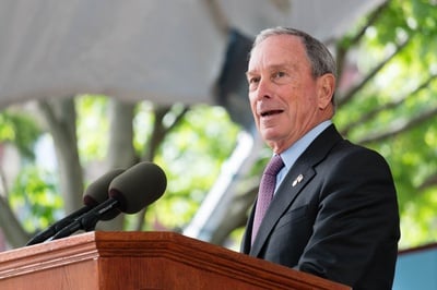 Cover image for Bloomberg Gives $32 Million for Mayoral Leadership Program