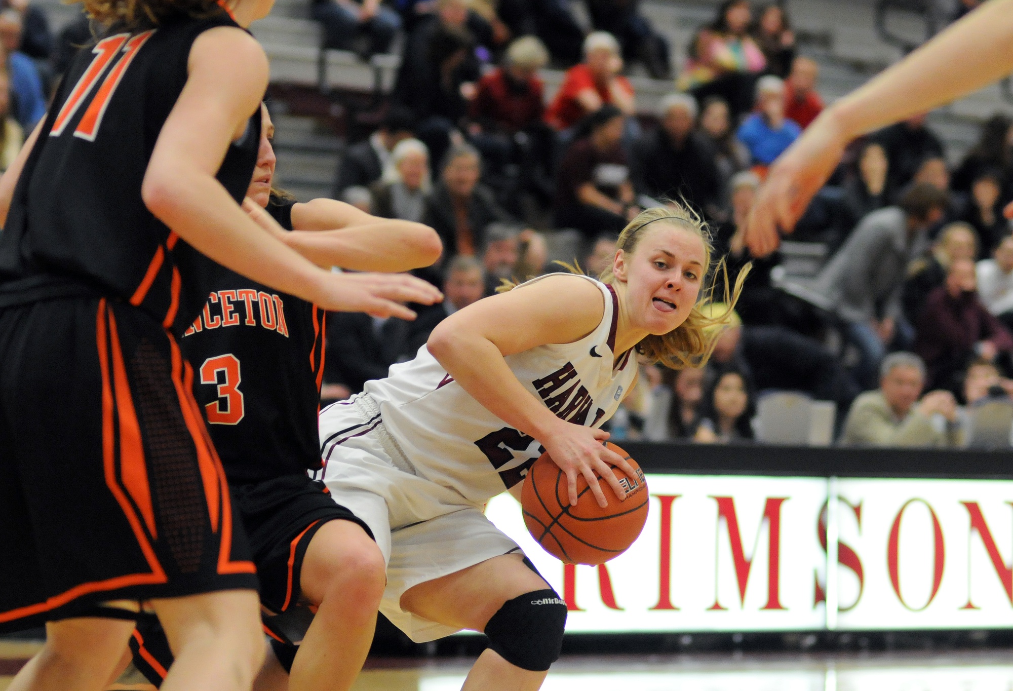 Christine Clark '14 is one of a slew of Crimson basketball players who inked deals abroad. Clark joined the Lavezzini Parma squad in Italy, while men's basketball players Kyle Casey '14 and Brandyn Curry '14 signed deals with Slovenian and Dutch teams, respectively.