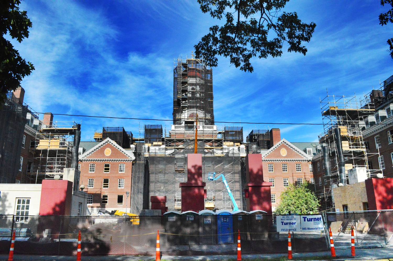 Dunster House under construction in 2014.