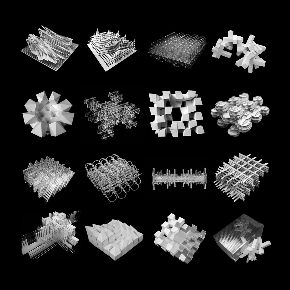 Student work produced as part of a studio course offered through Harvard's relatively new architecture studies track.