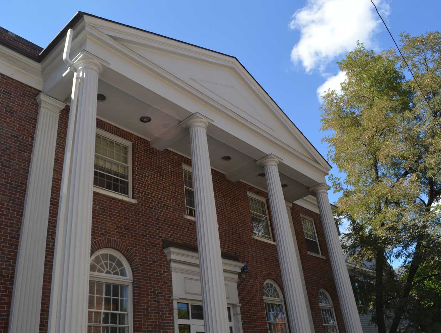 The Office of The Registrar is located at 20 Garden Street.