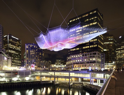 Cover image for Painting the Town: Boston's Big Art