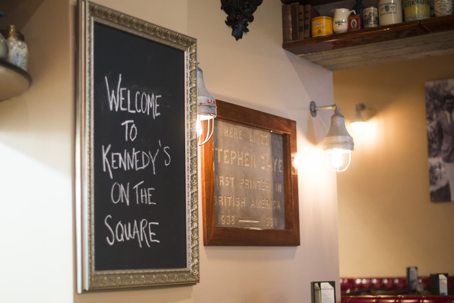 Kennedy's on the Square, which opened last Friday on Dunster St., replaces First Printer.