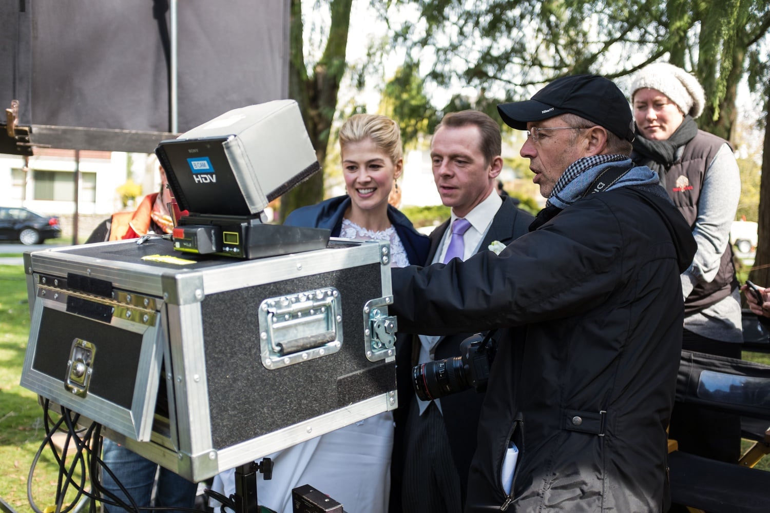 Rosamund Pike and Simon Pegg star in "Hector and the Search for Happiness."