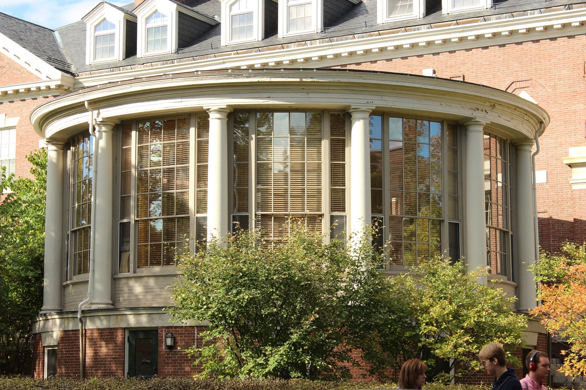 The exterior of the Barker Café, which is currently closed for renovation.