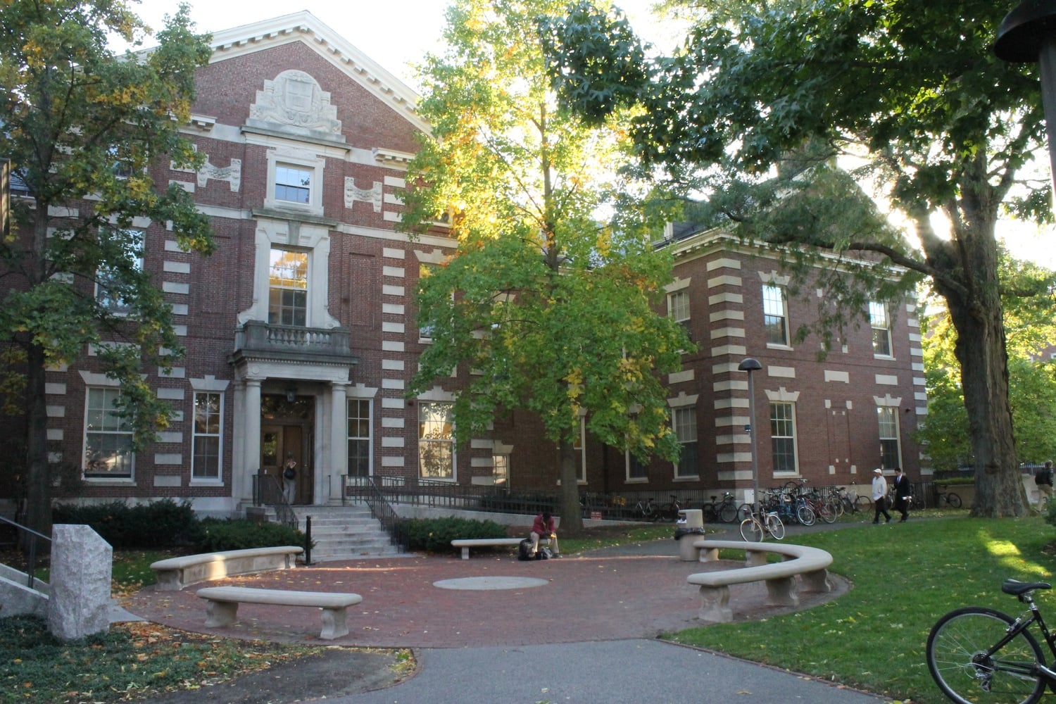The Barker Center is located at 12 Quincy St.