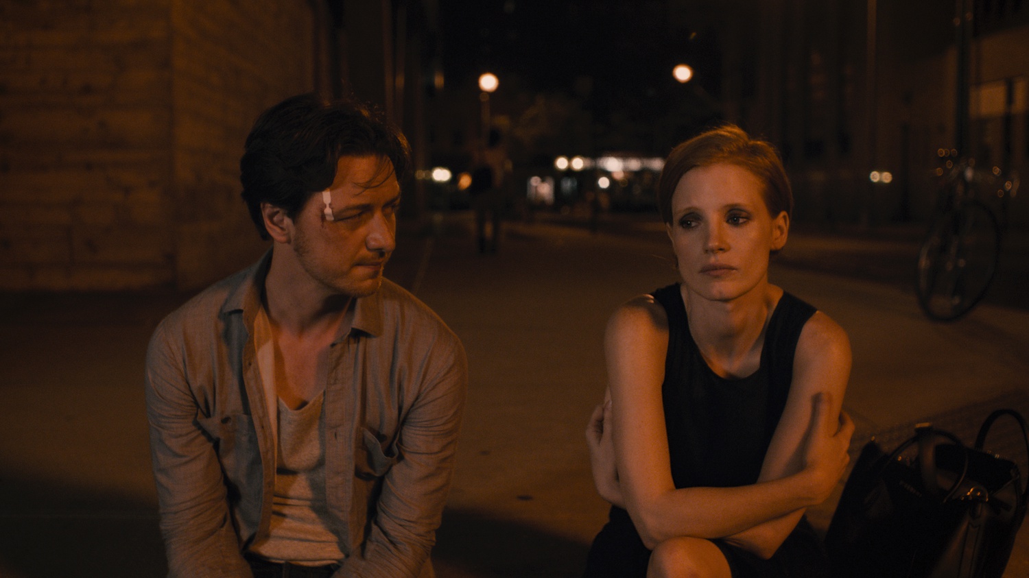 James McAvoy and Jessica Chastain star in "The Disappearance of Eleanor Rigby," directed by Ned Benson.