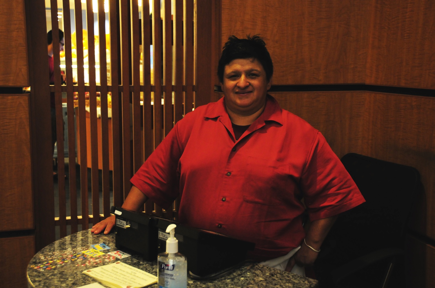 Ana Rodriguez, a member of the Quincy dining hall staff, won millions in the Massachusetts Lottery last week. Rodriguez estimates she has spent $10,000 on lottery tickets in recent years.