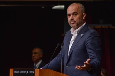 Cover image for Albanian Prime Minister Calls for Balkan Unity