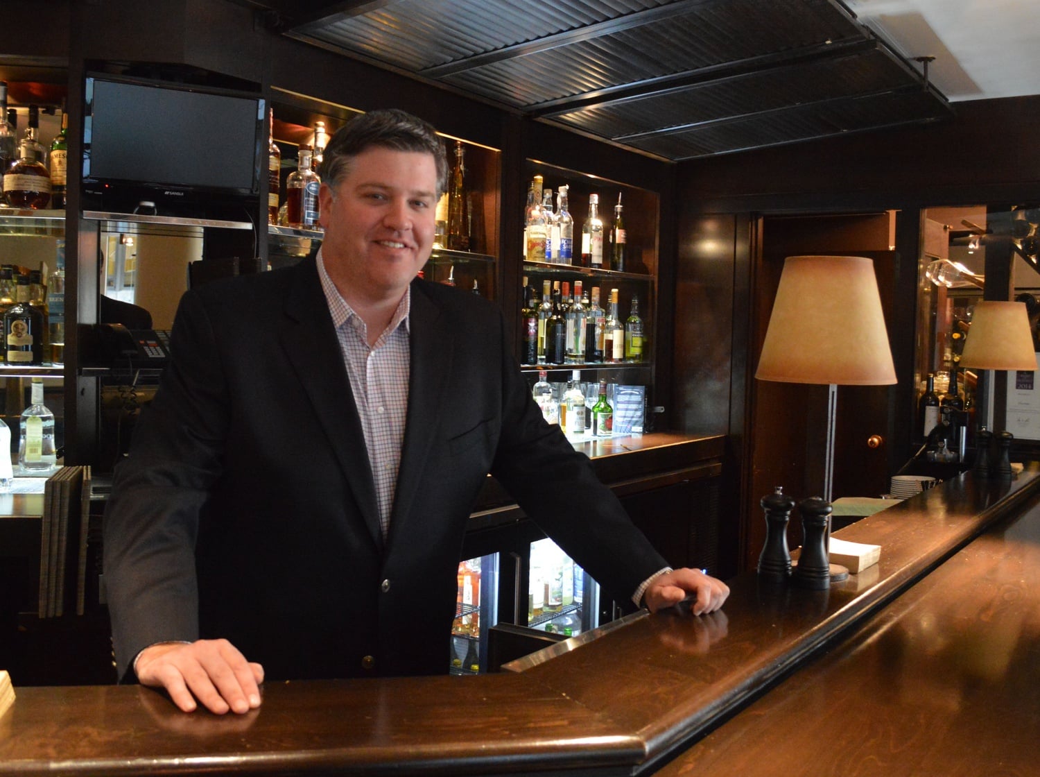 Chris Himmel is the owner of Harvest Restaurant, located on 44 Brattle St.