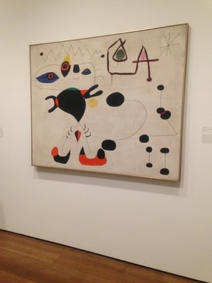 Cover image for “Woman in the Night,” Joan Miró