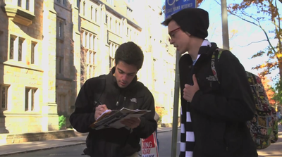 Cover image for 'Yale' Students Protest Yale Athletics