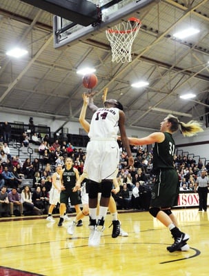 Cover image for Women's Basketball Uses Second-Half Surge to Defeat UMass
