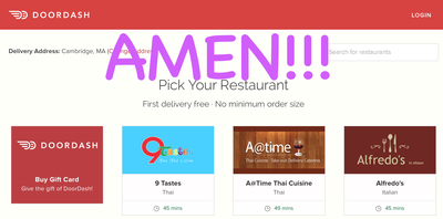 Cover image for Door Dash