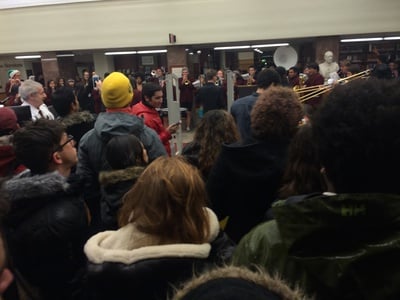 Cover image for Protest at Primal Scream Leads to Chaotic Exchange