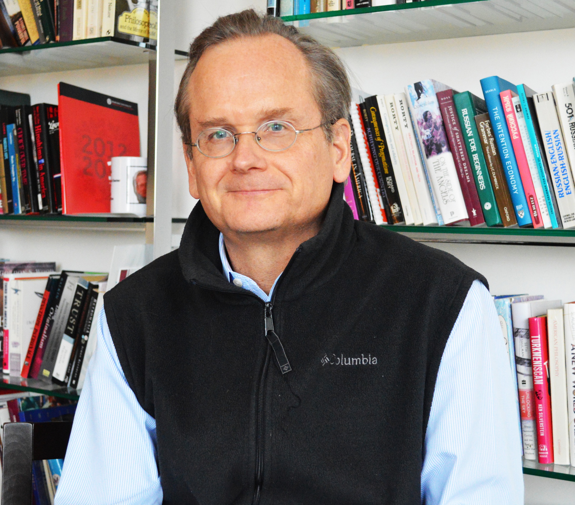 Lawrence Lessig, the Roy L. Furman Professor of Law at Harvard Law School, and Director of the Edmond J. Safra Center for Ethics, is not your average academic. He's personally engaged in seeing that his recommendations become policy, even starting Mayday PAC, devoted to supporting political candidates in favor of campaign finance reform.
