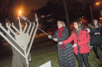 Cover image for Menorah Lighting