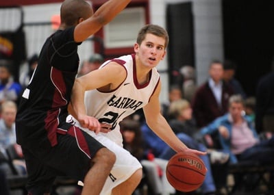 Cover image for Men's Hoops Downed By Crosstown Rival BC