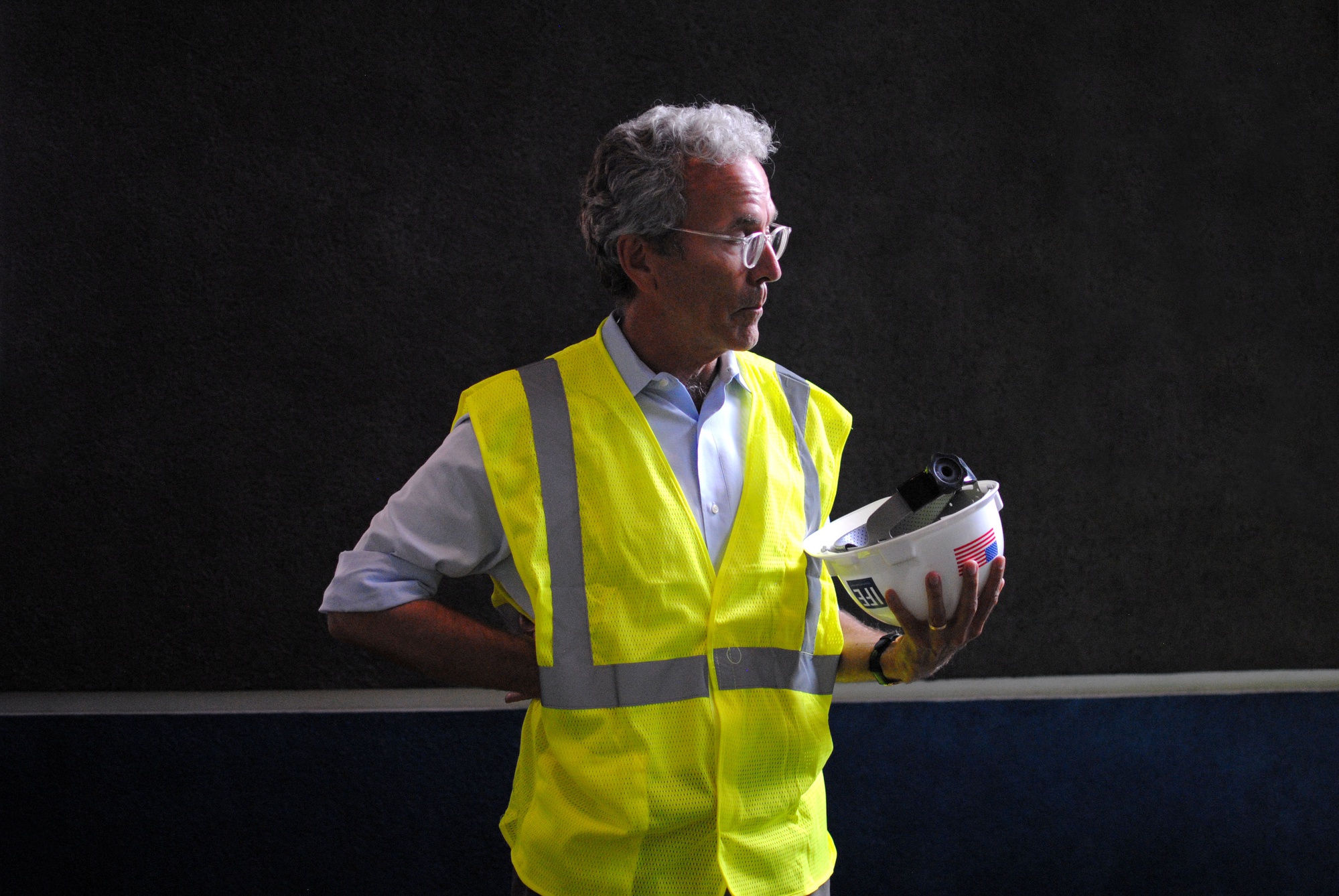 Thomas W. Lentz, director of the Harvard Art Museums, visited the Fogg Museum during its renovation in 2013. Lentz will step down from his position this summer.