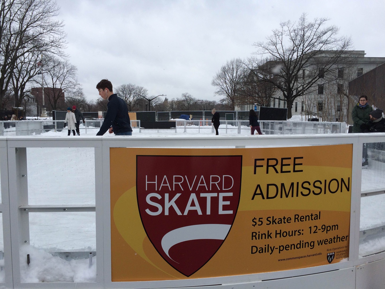 Yay, ice skating! 