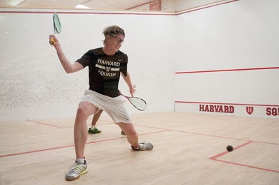 Cover image for Men's Squash Falls Short Against Top-Ranked Trinity, 6-3