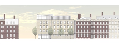 Cover image for Gore Hall Addition