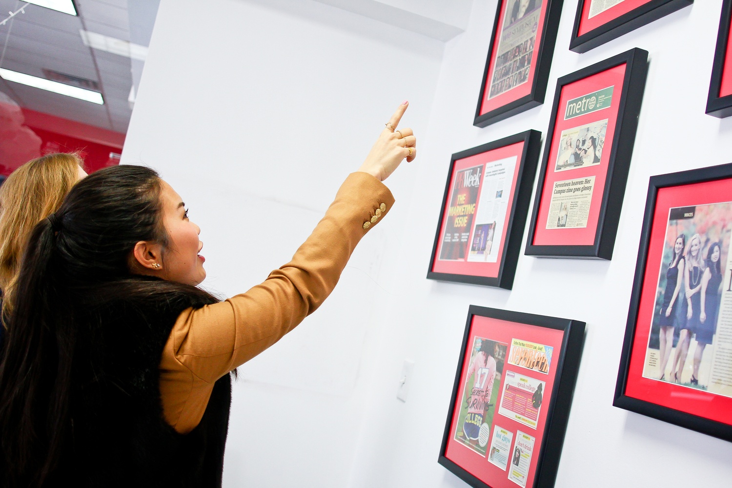 Annie Wang, co-founder of the online magazine Her Campus, reflects on some of the magazine's past media appearances.