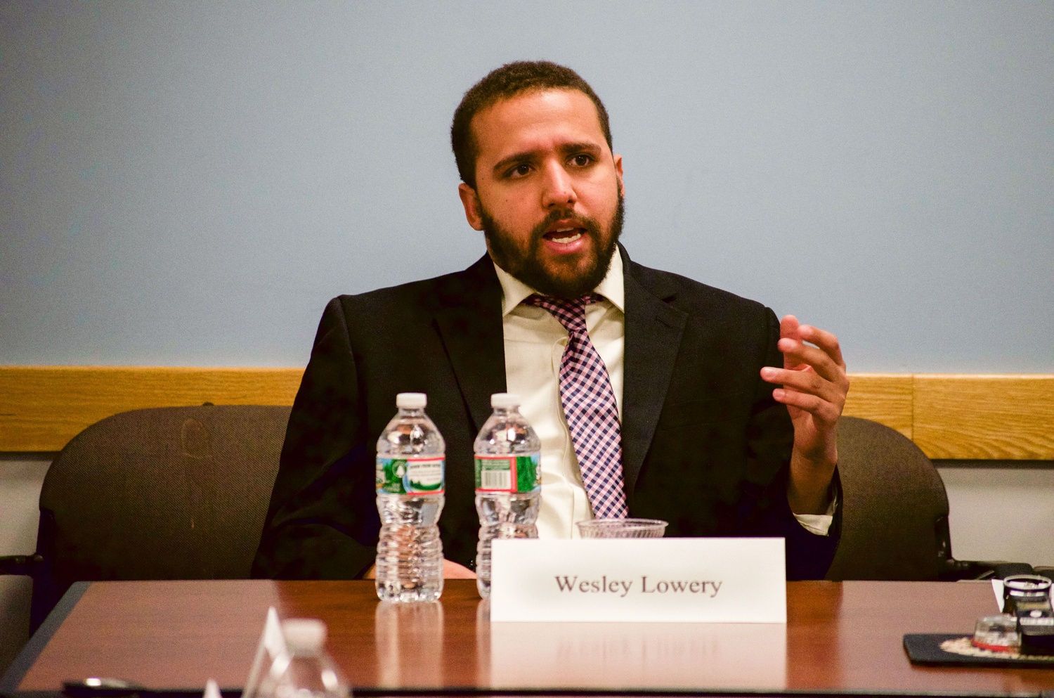 Wesley Lowery discusses his experiences reporting on Ferguson and the resulting national reaction in a forum at the Harvard Kennedy School of Government.
