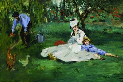 Cover image for The Met loaned this Manet painting to MFA, Boston