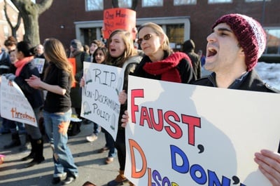 Cover image for 2011 Protest Against ROTC Reinstatement