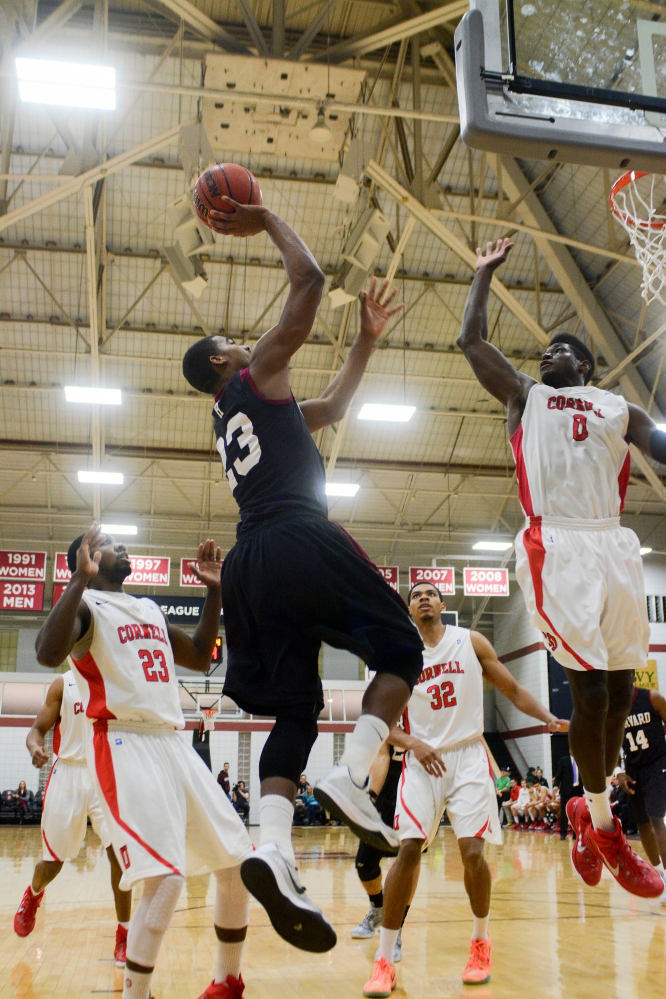The Crimson will look to co-captain Wes Saunders, shown here in previous action, to lead the team as Harvard looks to extend its lead in the Ivy League. 