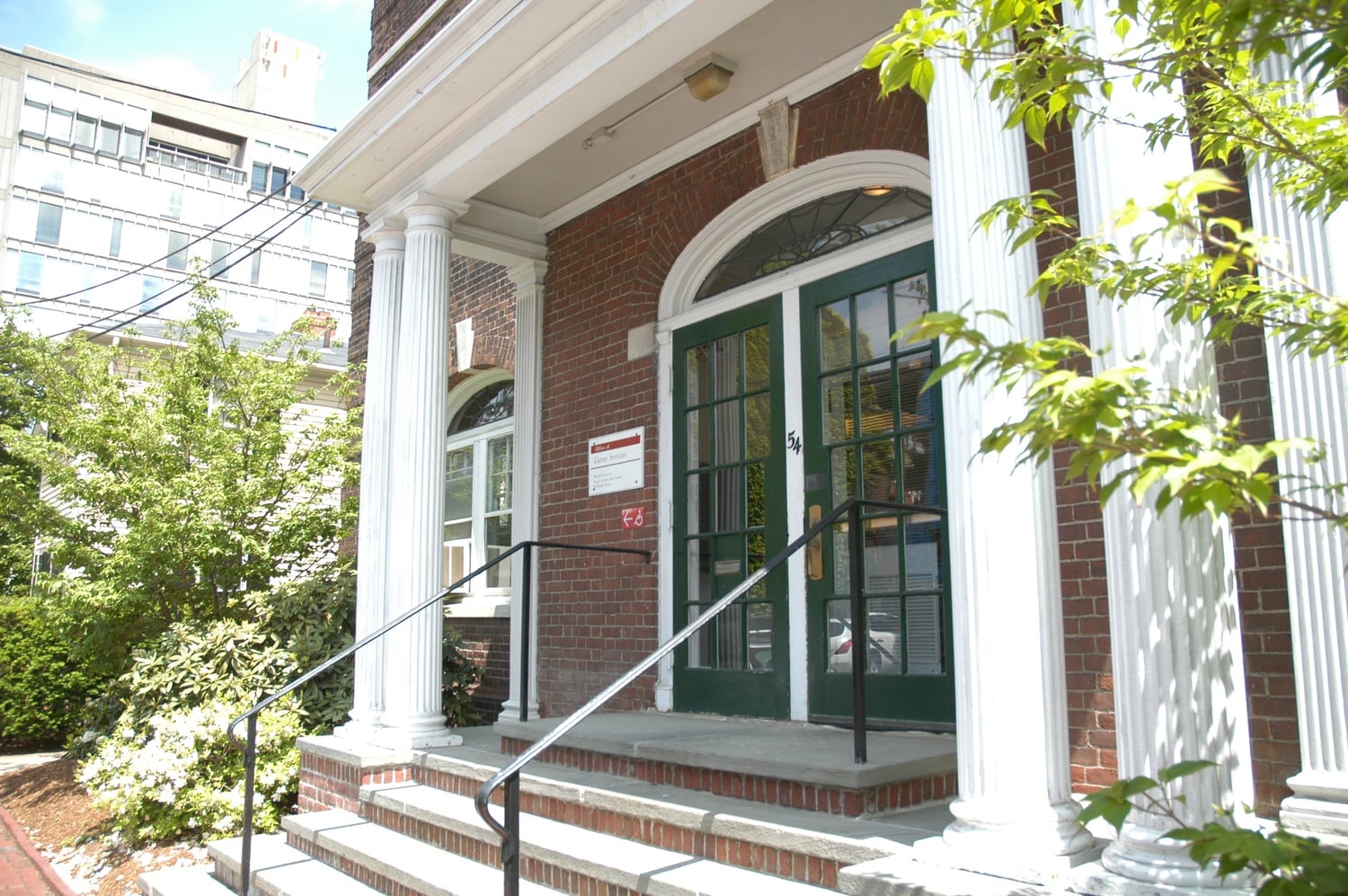 Harvard's Office of Career Services on Dunster Street.