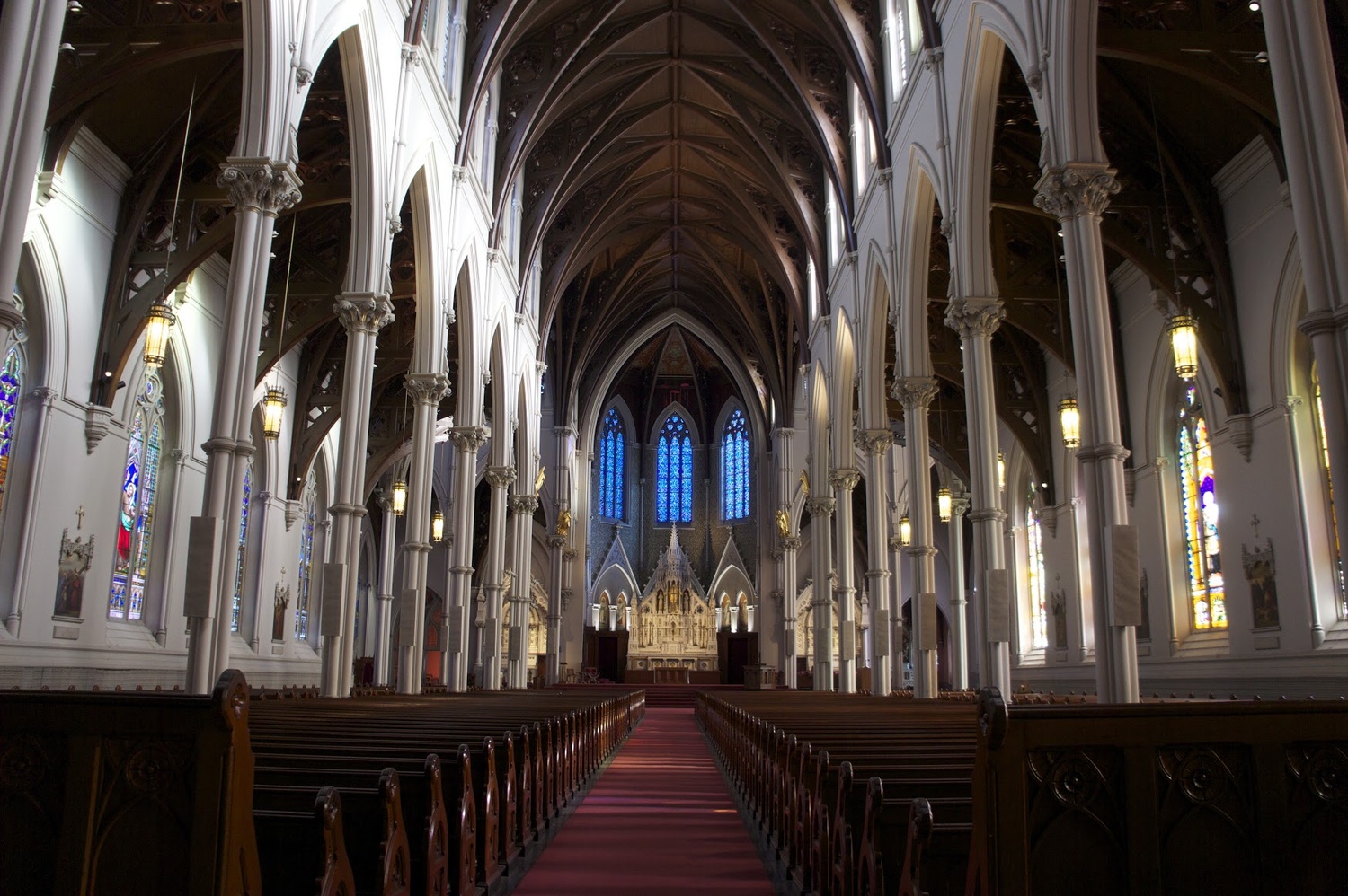 The Interior of the Cathedral of the Holy Cross 