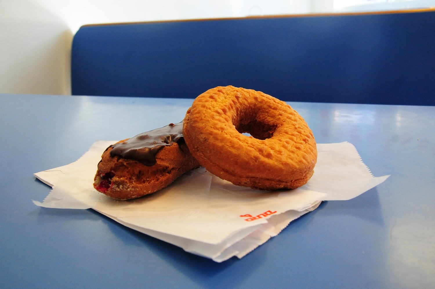 On Friday afternoon, the only two donuts left at Linda's Donuts in Belmont were a plain donut and jelly stick.